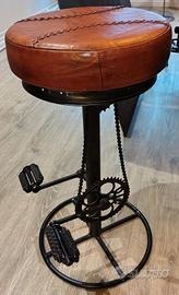 Sgabello design stile industrial
