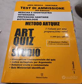 area medica sanitaria test di ammissione