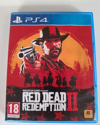 Red Dead Redenption 2. gioco PS 4 usato 