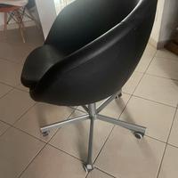 sedia poltroncina 5 rotelle da ufficio o cameretta