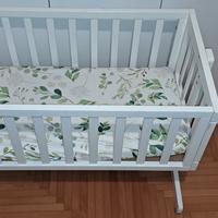 culla neonato in legno usata