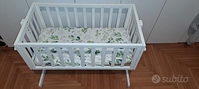 culla neonato in legno usata