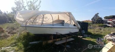 Barca natante senza motore