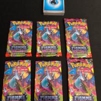 LOTTO carte Pokemon MINI  MISTERY BOX 7 buste