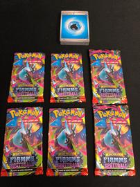 LOTTO carte Pokemon MINI  MISTERY BOX 7 buste