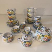 Tazze the e tazzine caffe ceramica dipinta a mano