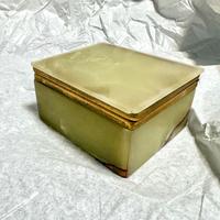 Due Portagioie Onice verde anni 50