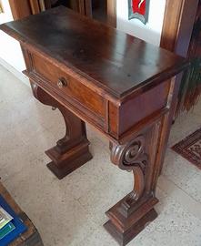 consolle  antica arte povera 68x29h88