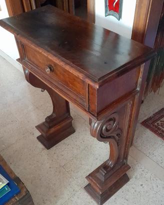 consolle  antica arte povera 68x29h88