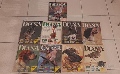 9 riviste Diana del 1990,91,92,93