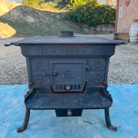 Stufa a legna in ghisa-Veco