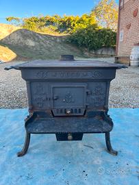 Stufa a legna in ghisa-Veco