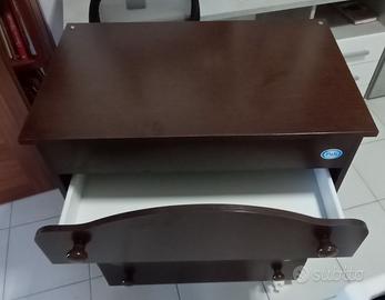 Bagnetto Fasciatoio Pali noce