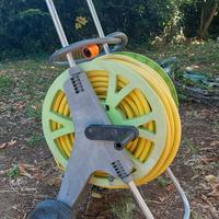 avvolgi tubo da giardino con tubo da 80 metri