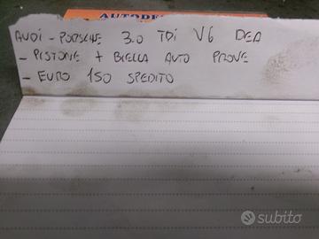 Pistone+biella audi-porsche 3.0 tdi