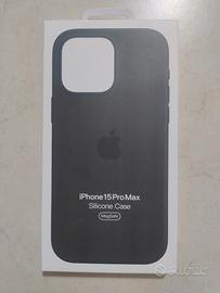 Cover Silicone per iPhone 15 Pro Max - Nera 