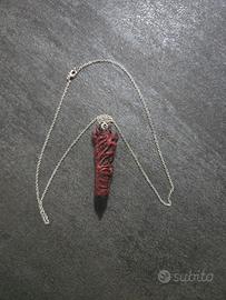 collana Dito di Sukuna Fatto a Mano in Resina