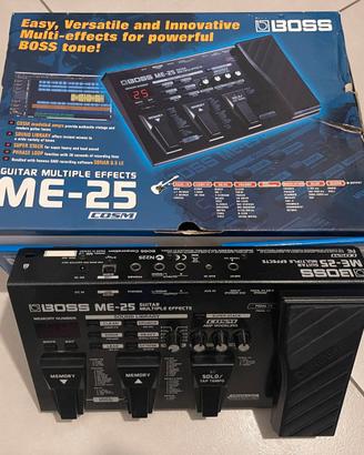 Boss ME-25 pedaliera multieffetti per chitarra