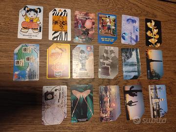 Lotto schede telefoniche rare internazionali 