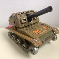 Tank M-1 Modern Toys Japan Latta Vintage Tin Toy