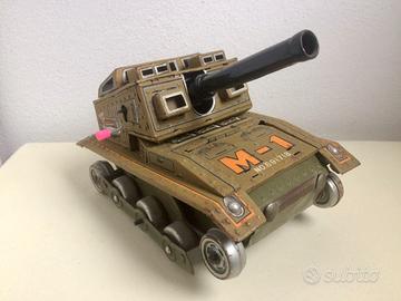 Tank M-1 Modern Toys Japan Latta Vintage Tin Toy