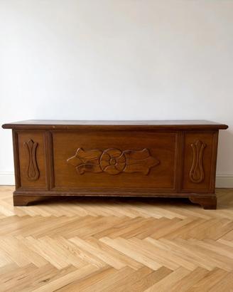 Cassapanca - Baule in noce