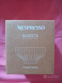 Set NUOVO da due dessert bowls Nespresso, barista 