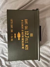 Cassetta porta munizione esercito italiano