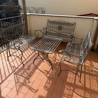 Sedie in ferro battuto da giardino Fiam