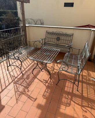 Sedie in ferro battuto da giardino Fiam