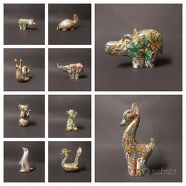 COLLEZIONE ANIMALI IN VETRO DI MURANO MURRINE