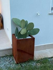 Vasi in acciaio Corten 