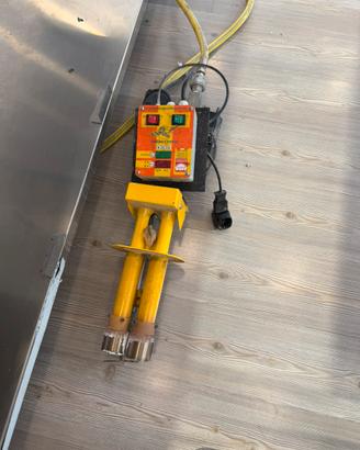 BRUCIATORE A GAS PER FORNO A LEGNA