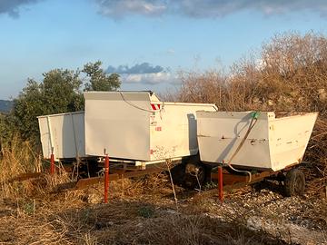 Carrello agricolo ribaltabile