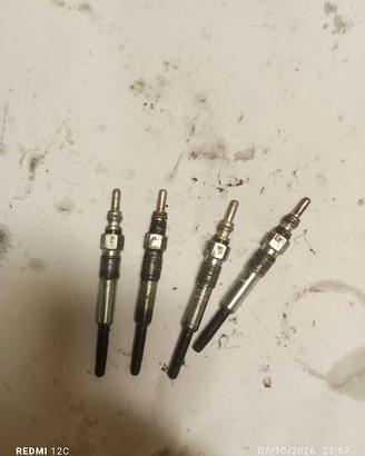 Kit 4 Candelette Diesel Per  RENAULT clio
