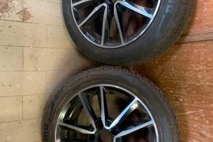 4 cerchi Mak + gomma termica Mercedes R17x205