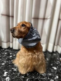 Snood paraorechie cocker in cotone