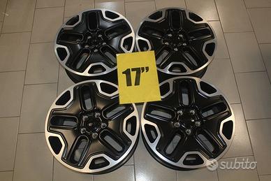 RL56 Cerchi in lega ORIGINALI JEEP DEMO 17"