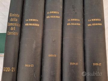 Domenica del corriere annate intere rilegate