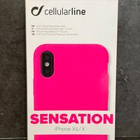COVER IPHONE X/XS NUOVA CELLULARLINE SENSATION