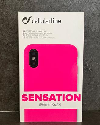 COVER IPHONE X/XS NUOVA CELLULARLINE SENSATION