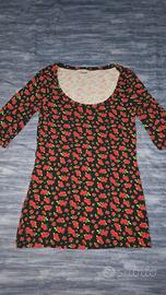 maglia con rose S