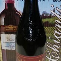 Bottiglie vino vintage da collezione