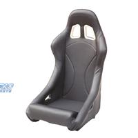 SEDILE BAQUET UNIVERSALE NERO IN PELLE STILE EVO