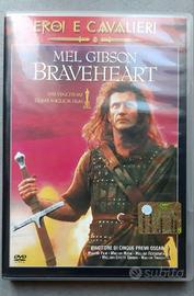 Braveheart Dvd Mel Gibson Eroi e Cavalieri