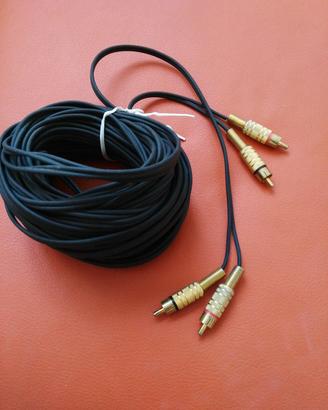 Cavo audio con Jack in oro