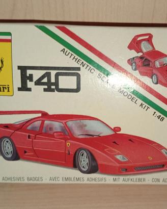 Modellino Ferrari F40 - scala 1/48