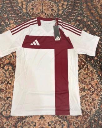 Maglia da calcio Adidas Team Bianca e Bordeaux