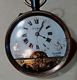 Orologio da tasca "Habdomas" 8 giorni primi 900