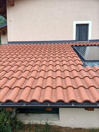 Tegole effetto coppo